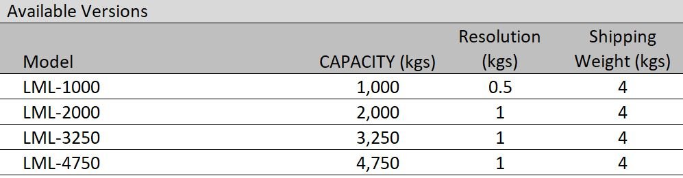 LOADMASTER-LITE-OPTIONS LOADMASTER-LITE-OPTIONS